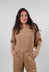 Ribbed Jumper in Clay  - 2350710