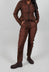 Slim Fit Trousers in Henna Cloud Stripe  - 2390101