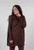 Longline Jersey Top in Henna Cloud   - 2560505