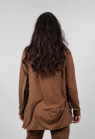 Longline Jersey Top in Dakar Cloud  - 2560505