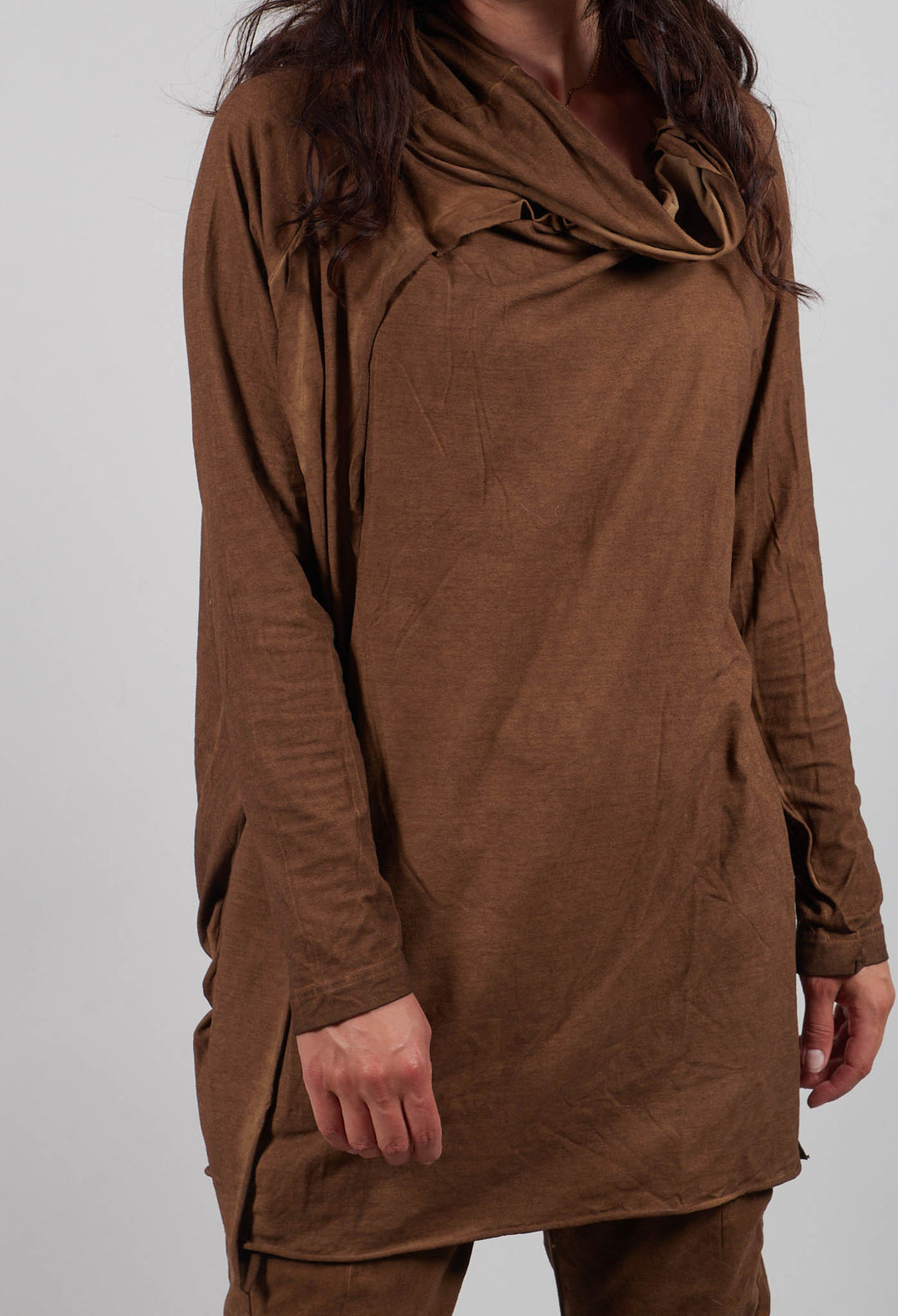 Longline Jersey Top in Dakar Cloud  - 2560505