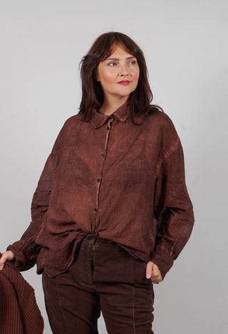 Relaxed Fit Shirt in Henna Cloud  - 2580401