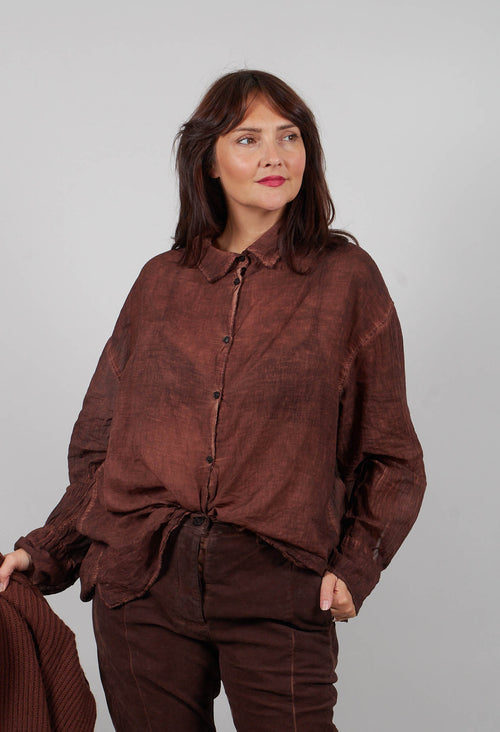 Relaxed Fit Shirt in Henna Cloud  - 2580401