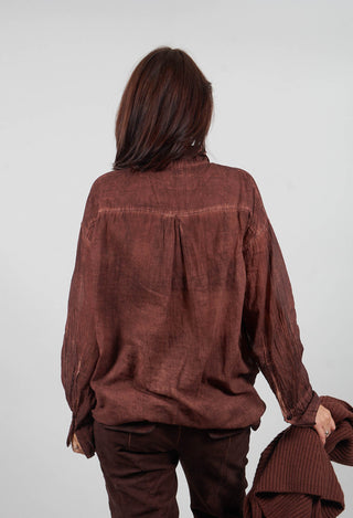Relaxed Fit Shirt in Henna Cloud  - 2580401