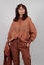 Relaxed Fit Shirt in Terracotta Cloud  - 2580401
