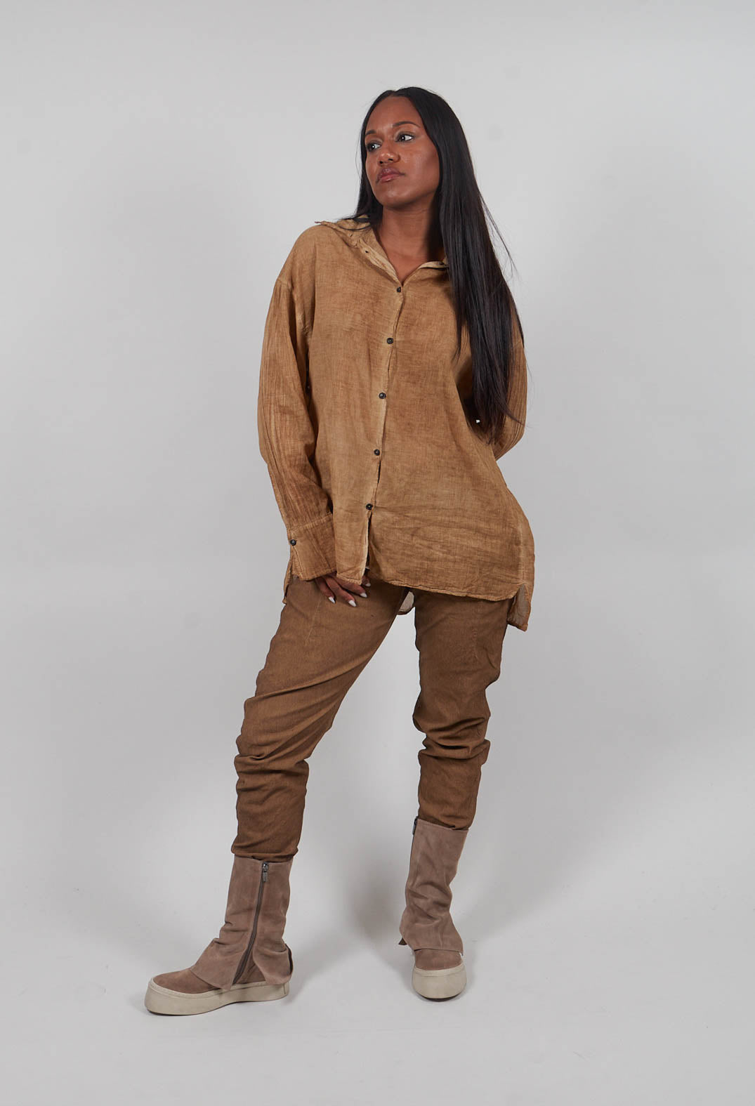 Relaxed Fit Shirt in Dakar Cloud - 2580401
