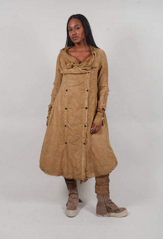 Double Breasted Dress in Dakar Cloud - 2580908