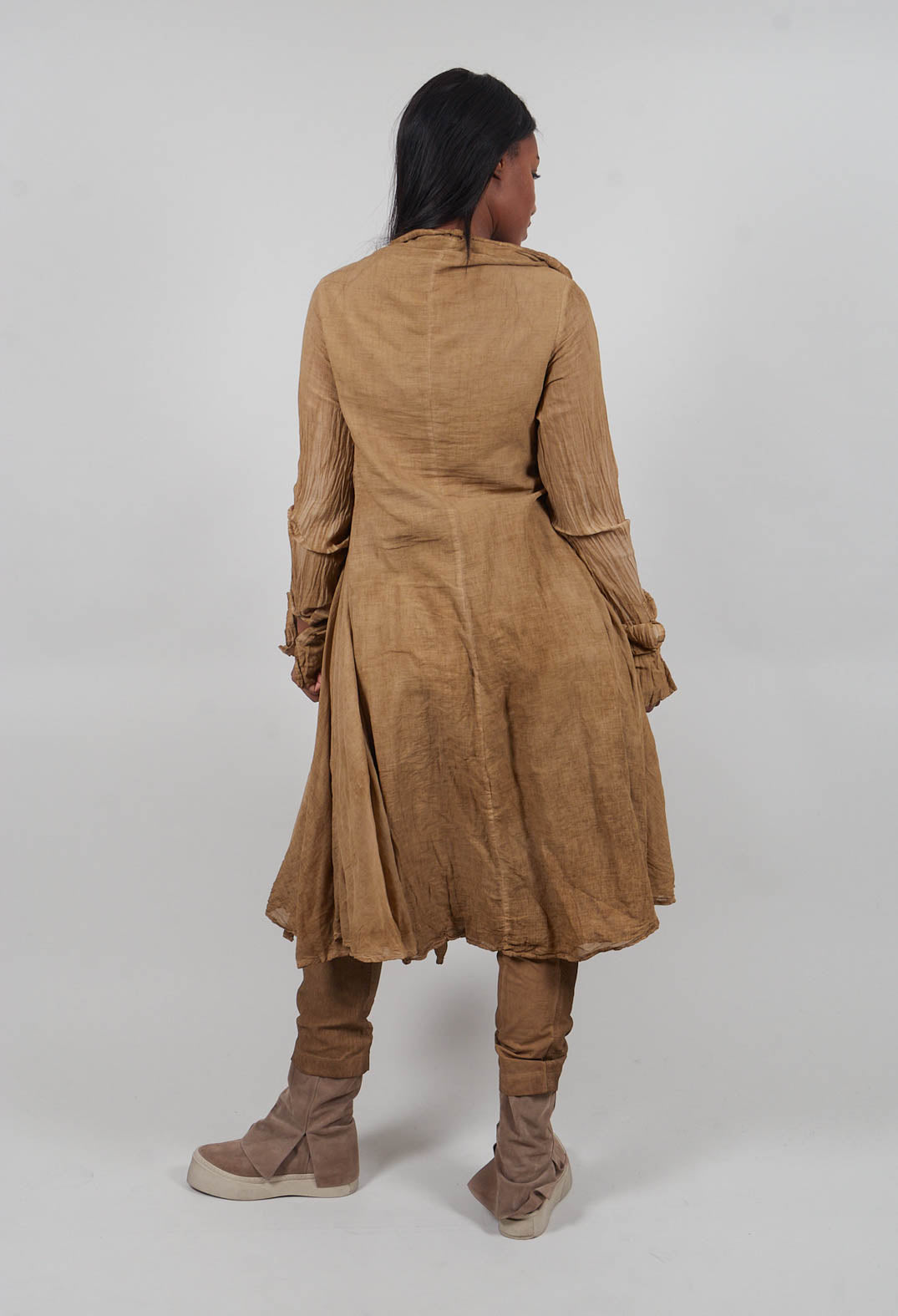 Double Breasted Dress in Dakar Cloud - 2580908