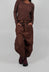 Coated Trousers in Henna Cloud  - 2600103