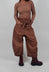 Coated Trousers in Terracotta Cloud  - 2600103