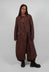 Double Breasted Long Coat in Henna Cloud  - 2711208