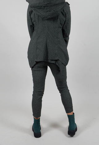 Slim Leg Trousers in Forest Print - 3220105