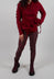 Slim Leg Trousers in Lava Print  - 3220105
