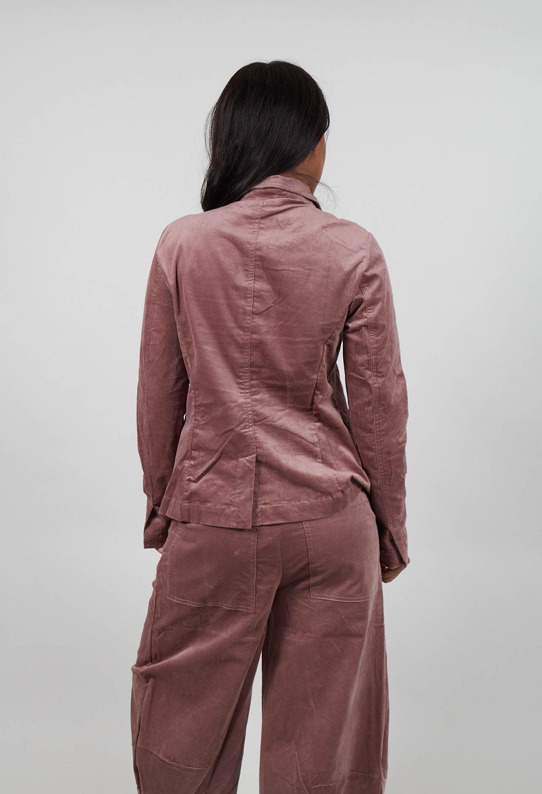 Button Up Jacket in Crystal  - 3231111