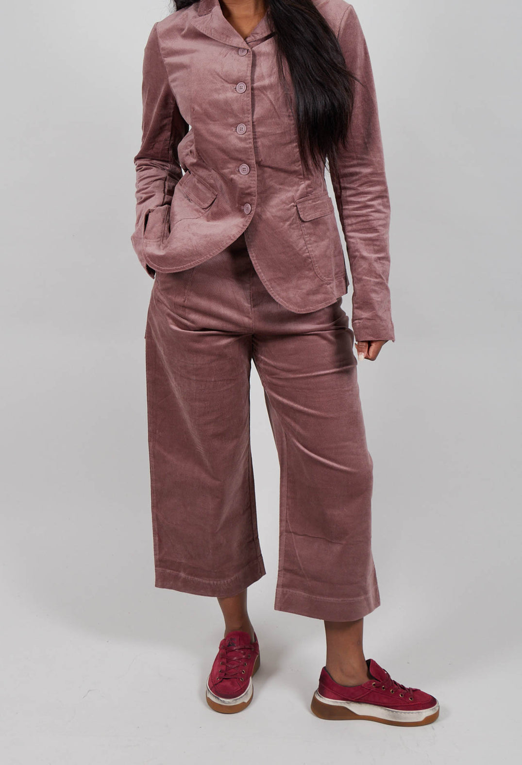 Wide Leg Trousers in Crystal  - 3230113