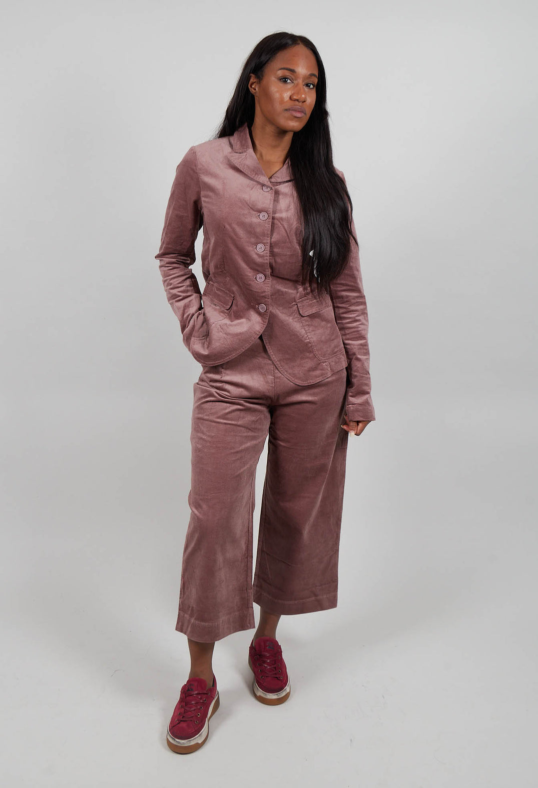 Wide Leg Trousers in Crystal  - 3230113