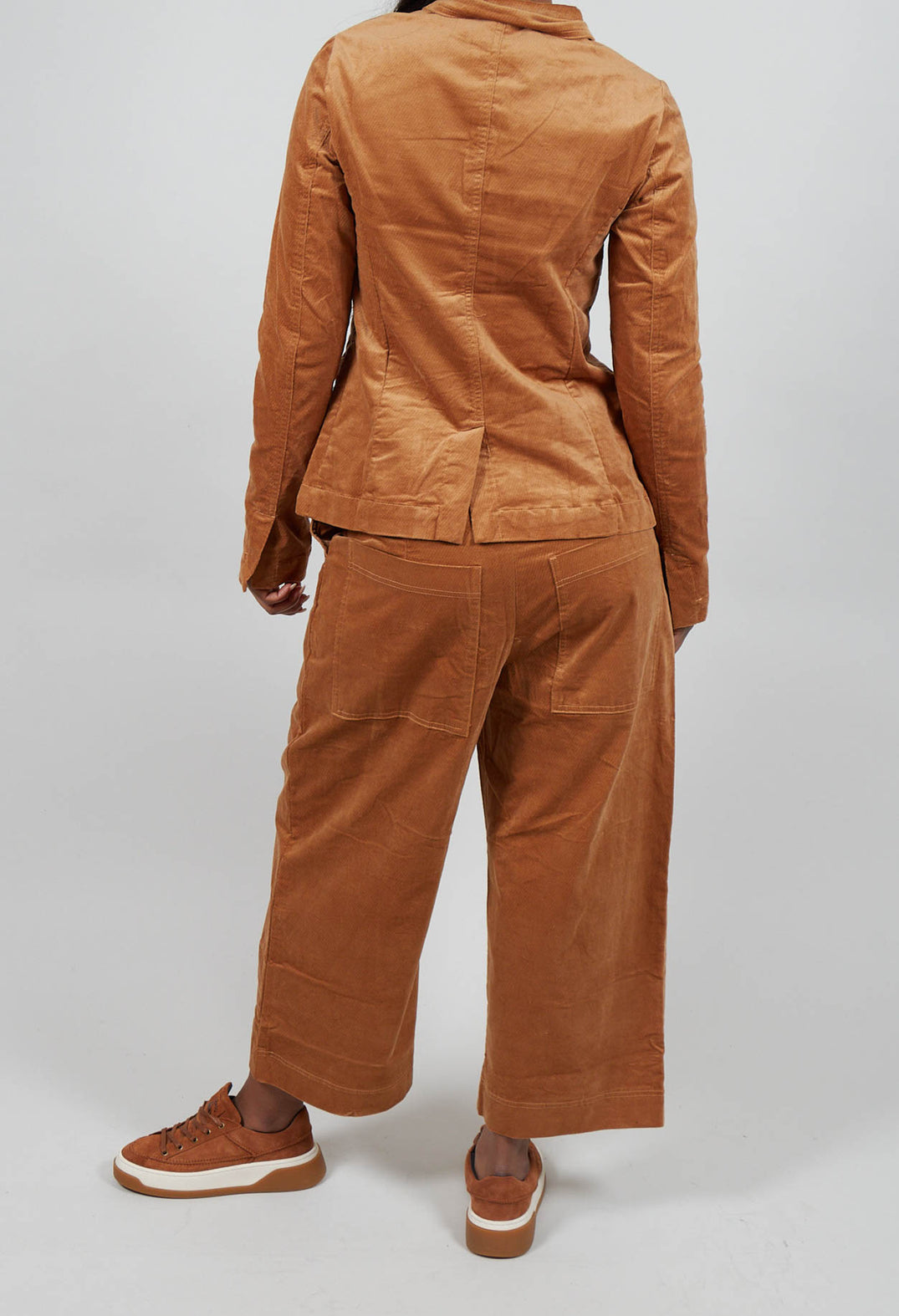 Wide Leg Trousers in Bronze  - 3230113