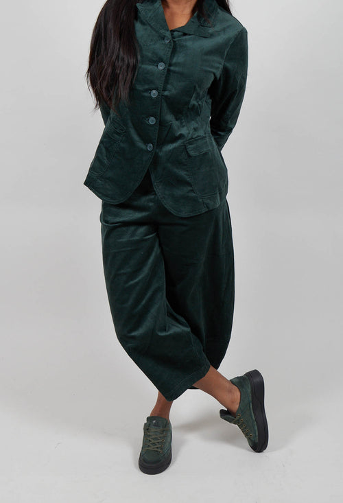 Balloon Leg Trousers in Forest  - 3230114