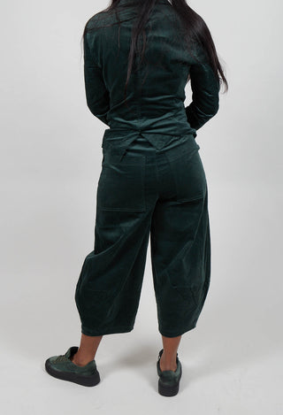 Balloon Leg Trousers in Forest  - 3230114