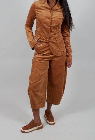 Balloon Leg Trousers in Bronze - 3230114