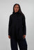 High Neck Cardigan in Black - 3247104