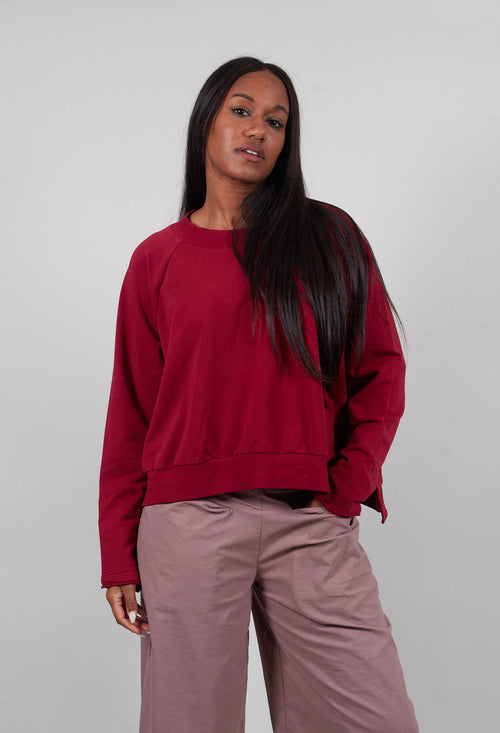 Oversized Sweatshirt in Lava  - 3250504