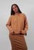 Oversized Sweatshirt in Bronze - 3250504