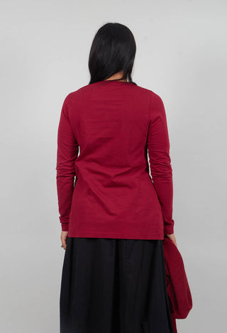 Long Sleeve T-Shirt in Lava  - 3260501