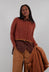Cropped Cardigan in Bronze Lava Jacquard - 3277101