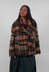 Boxy Jacket in Forest Check - 3281102