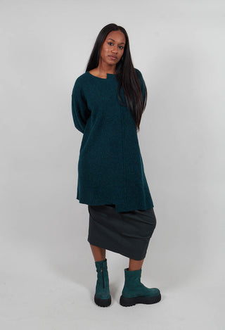 Jumper Dress in Forest Melange  - 3317003