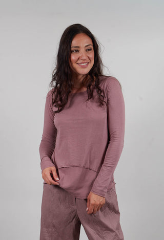 Long Sleeve Top in Crystal  - 3330501