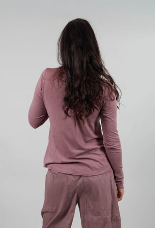 Long Sleeve Top in Crystal  - 3330501