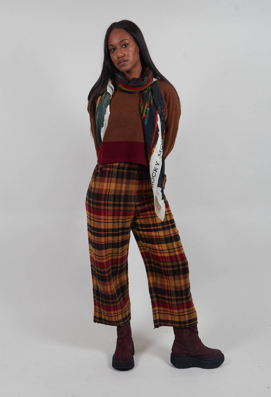 Lightweight Scarf in Forest Print - 3361402