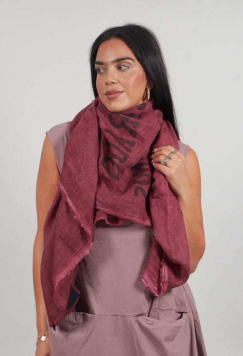 Scarf in Lava Print  - 3361405