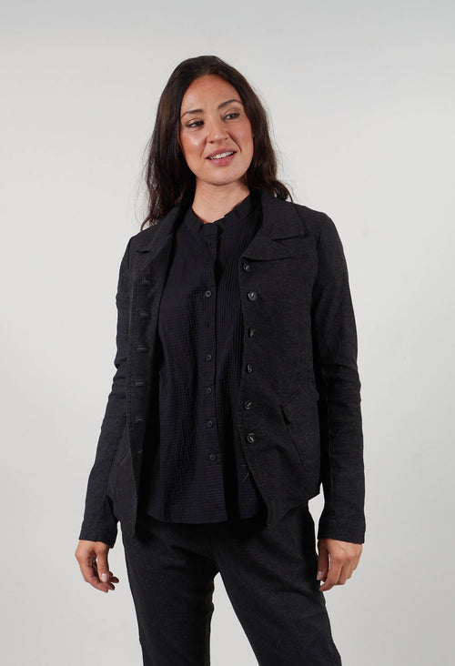 Pinstripe Blazer in Black Stripe -3411101