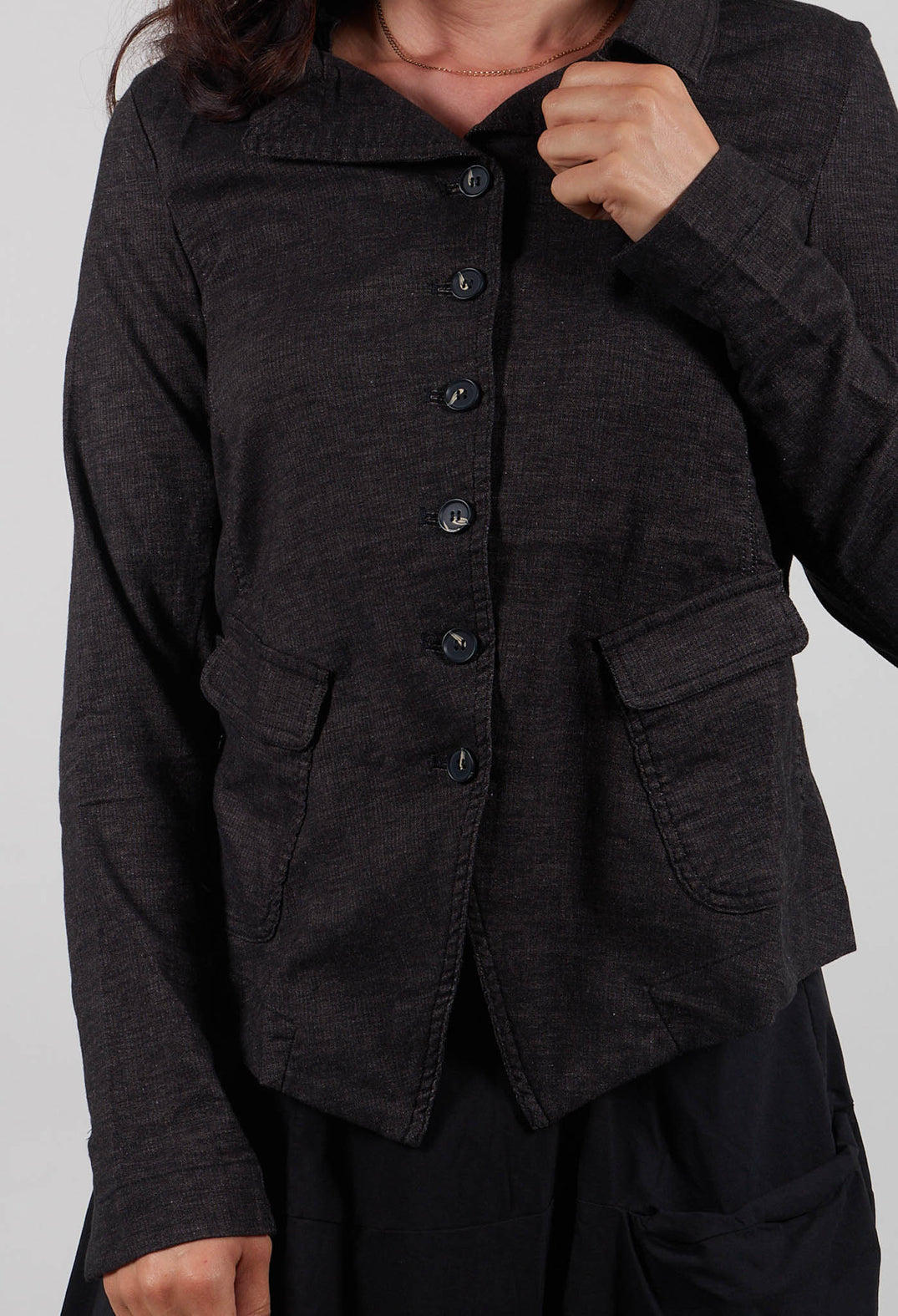 Tailored Jacket in Bronze Stripe - 3411111