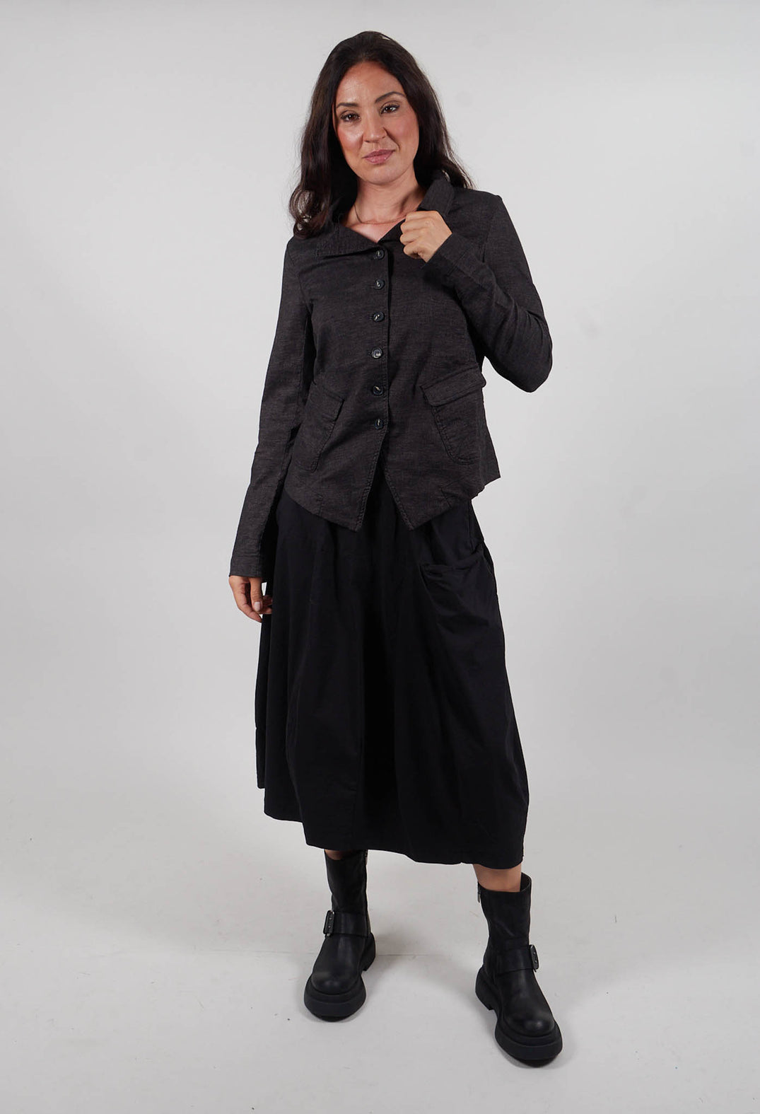 Tailored Jacket in Bronze Stripe - 3411111