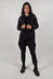 Tailored Coat in Black Stripe  - 3411207