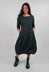 Balloon Hem Dress in Forest - 3420902