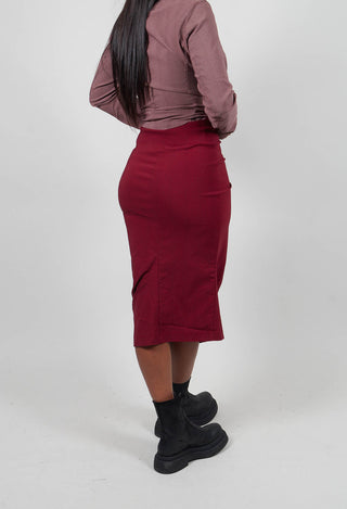 Pencil Skirt in Lava Print  - 3440305