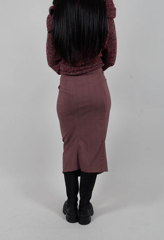 Pencil Skirt in Crystal Print  - 3440305