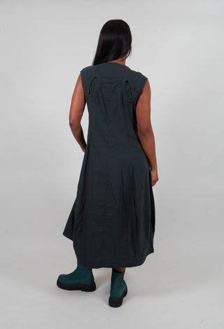 Tulip Hem Dress in Forest Print  - 3440919