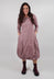 Balloon Hem Dress in Crystal  - 3420902