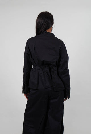 High Neck Jacket in Black - 3501104