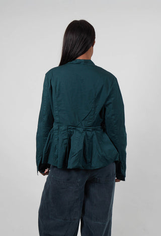 High Neck Jacket in Forest  - 3501104