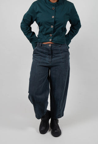 Barrel Leg Jeans in Park Cloud  - 3560101