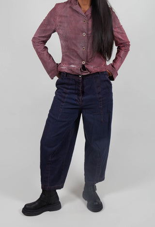 Barrel Leg Jeans in Crystal Cloud - 3560101
