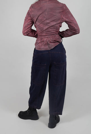 Barrel Leg Jeans in Crystal Cloud - 3560101