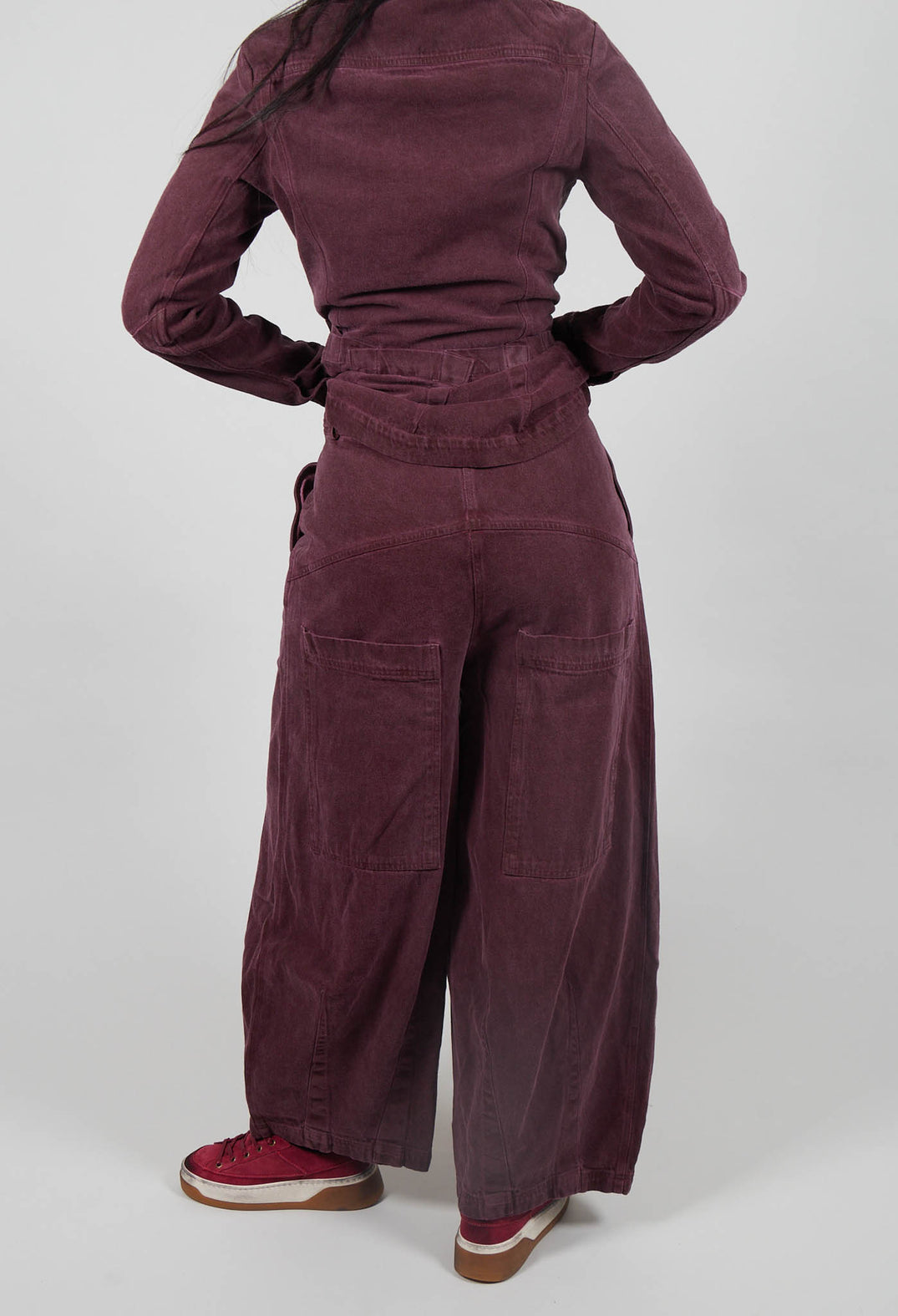 Wide Leg Jeans in Lava Cloud  - 3560102